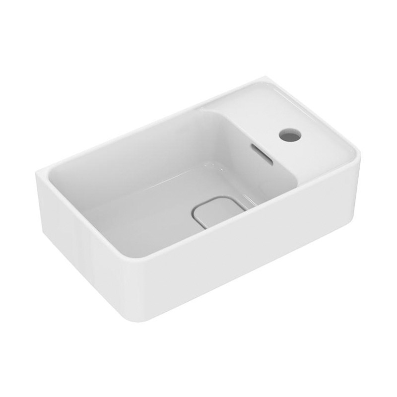 Lavabo de encimera redondo de 45x45cm con rebosadero Strada II Ideal  Standard